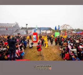 第七届庐陵文化旅游节—富田匡家妆撵舞狮